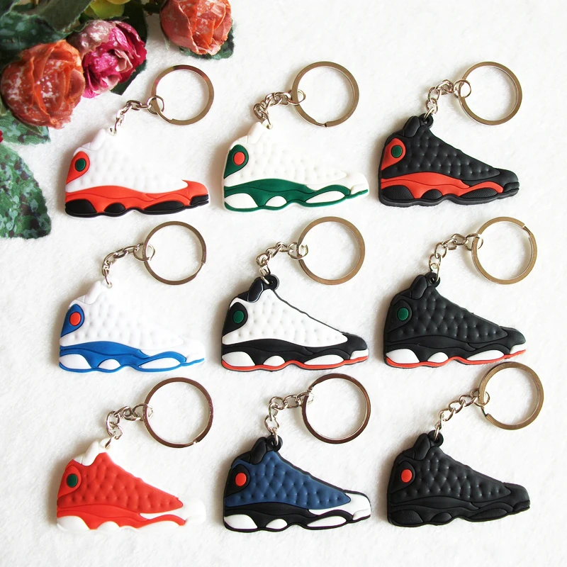 Mini Silicone Jordan 13 Keychain Bag Charm Woman Men Kids Key Ring Gifts Sneaker Key Holder Pendant Accessories Shoes Key Chain
Mini Silicone Jordan 13 Keychain Bag Charm Woman Men Kids Key Ring Gifts Sneaker Key Holder Pendant Accessories Shoes Key Chain