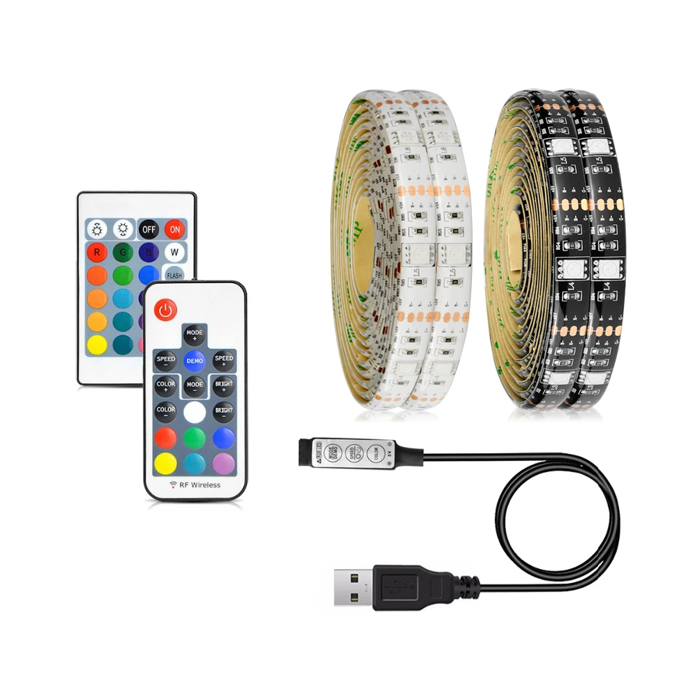 DC5V USB RGB LED Under Cabinet light Waterproof 5050 USB LED lamp 1M-5M Strip For Wardrobe Closet Kitchen TV Backlight Lighting
DC5V USB RGB LED Under Cabinet light Waterproof 5050 USB LED lamp 1M-5M Strip For Wardrobe Closet Kitchen TV Backlight Lighting