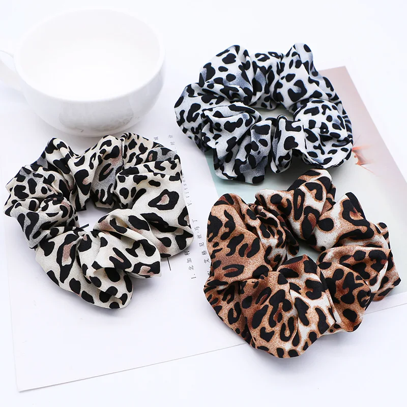 2019 Chiffon Hairbands Leopard Printed Ponytail Holders Floral Hair Scrunchie Elastic Hair Bands Snake Printing Women Accesorios
2019 Chiffon Hairbands Leopard Printed Ponytail Holders Floral Hair Scrunchie Elastic Hair Bands Snake Printing Women Accesorios