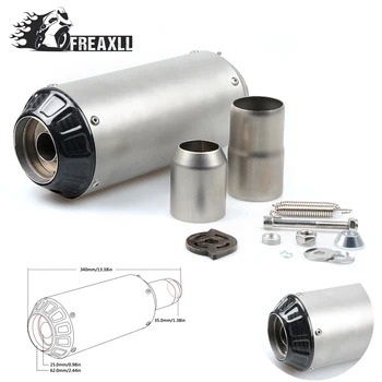 36-51MM Universal Motorcycle Exhaust Carbon Motorbike Exhaust Pipes Bike Muffler For Kawasaki Z 800 KTM Honda hornet 600 900
36-51MM Universal Motorcycle Exhaust Carbon Motorbike Exhaust Pipes Bike Muffler For Kawasaki Z 800 KTM Honda hornet 600 900