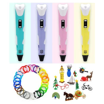 DIY 3D Printing Pen 3D Pen LED Screen 100m ABS Filament Creative Toy Gift For Kids Design Drawing Pen
DIY 3D Printing Pen 3D Pen LED Screen 100m ABS Filament Creative Toy Gift For Kids Design Drawing Pen