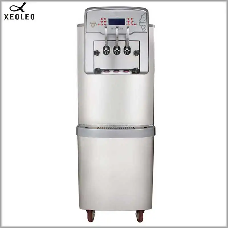 XEOLEO Pasteurization Soft Ice cream machine Pre-cooling Ice cream maker 3 compressor Puffing pump&Hopper mixer Dual system
XEOLEO Pasteurization Soft Ice cream machine Pre-cooling Ice cream maker 3 compressor Puffing pump&Hopper mixer Dual system