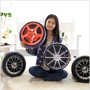 1pc 37CM 3D Personalise automobile wheel tires pillow plush cushion / simulate tire pillow cushions Pollow cushion WITH filling
1pc 37CM 3D Personalise automobile wheel tires pillow plush cushion / simulate tire pillow cushions Pollow cushion WITH filling