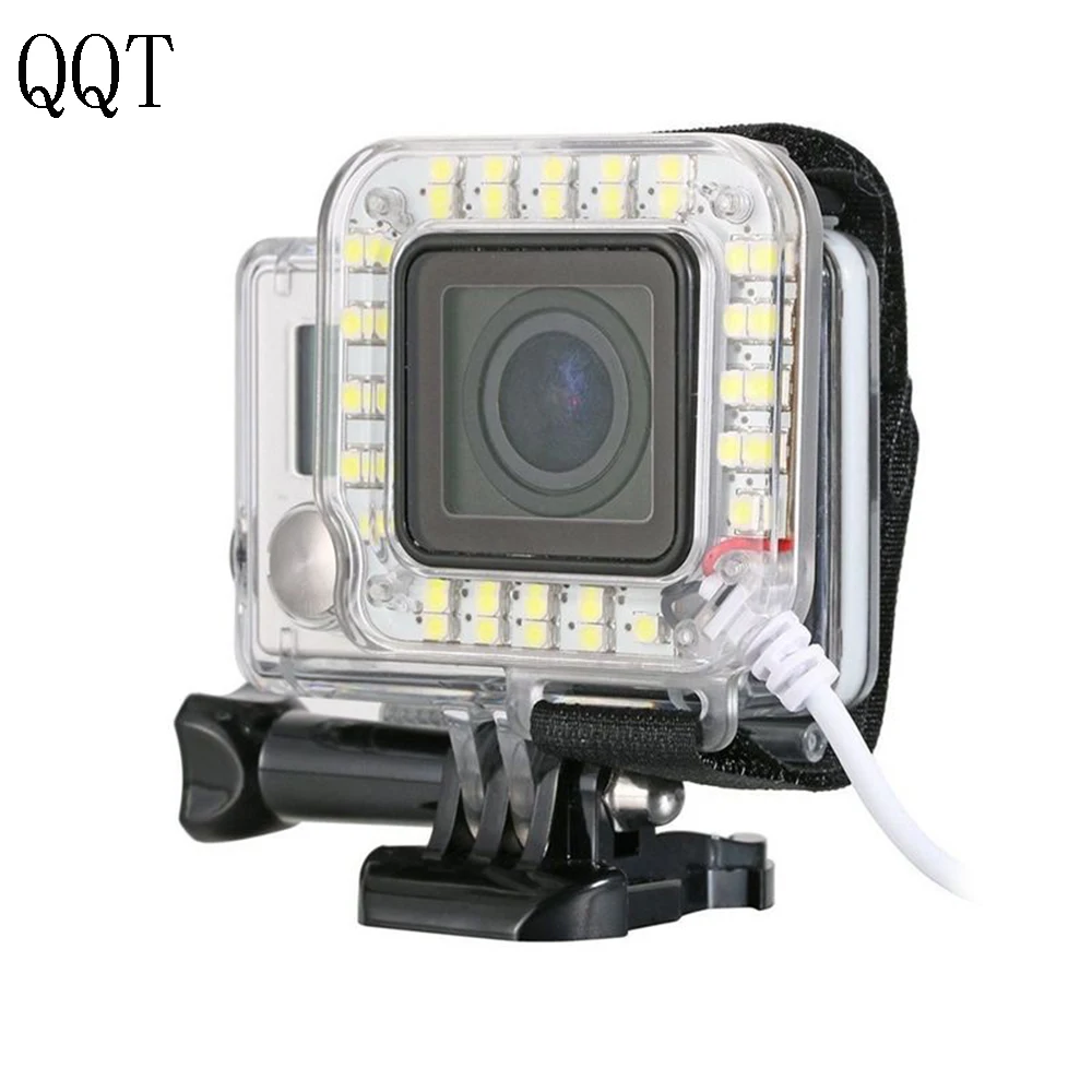 QQT for Gopro Accessories LED Mounting Light Mount For Go pro Hero 4 3 + Camera Housing Mount Lens
QQT for Gopro Accessories LED Mounting Light Mount For Go pro Hero 4 3 + Camera Housing Mount Lens