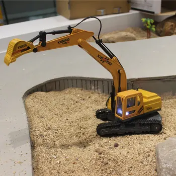 Diecast alloy RC Excavator construction vehicle Engineering Car Model Classic Toy gift for boy Remote Control RC Car Simulation
Diecast alloy RC Excavator construction vehicle Engineering Car Model Classic Toy gift for boy Remote Control RC Car Simulation