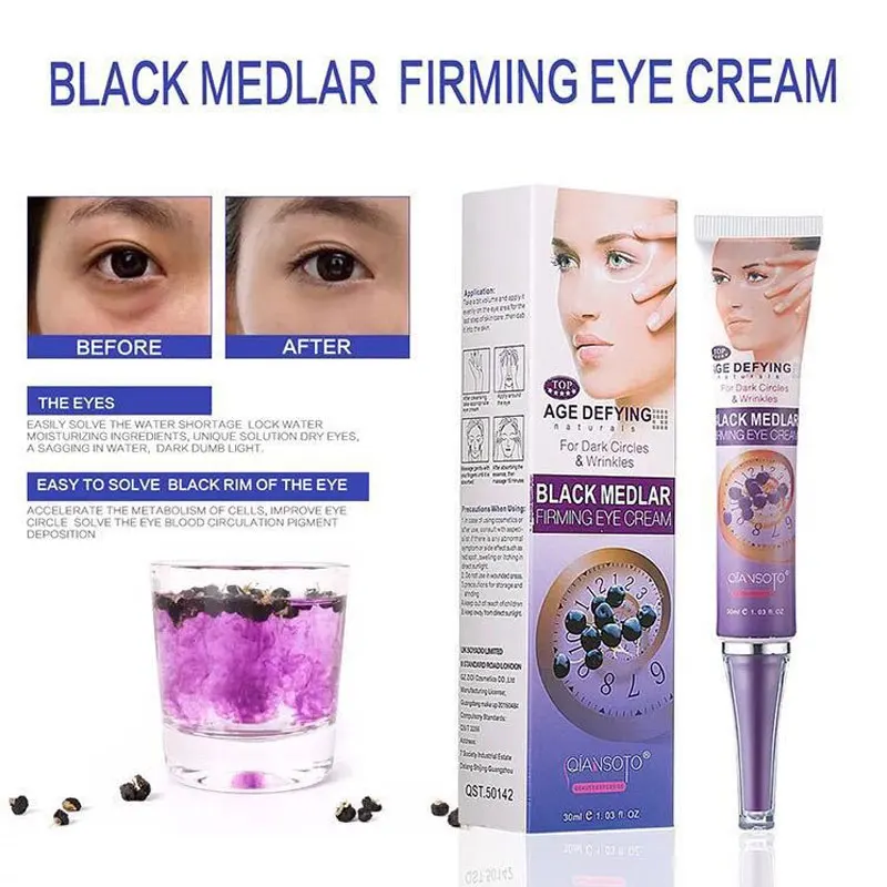 Black Medlar Firming Eye Cream Anti Aging Anti Dark Circles Advanced Repair Eye Remove Dark Circles Under Eyes Instantly Ageless
Black Medlar Firming Eye Cream Anti Aging Anti Dark Circles Advanced Repair Eye Remove Dark Circles Under Eyes Instantly Ageless