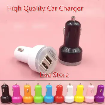 FreeShip 20pcs High Quality Mini Micro Dual USB Car Charger Adapter Flash Dual USB Port For iPhone 6 5 S6 note4 iPad Samsung HTC
FreeShip 20pcs High Quality Mini Micro Dual USB Car Charger Adapter Flash Dual USB Port For iPhone 6 5 S6 note4 iPad Samsung HTC