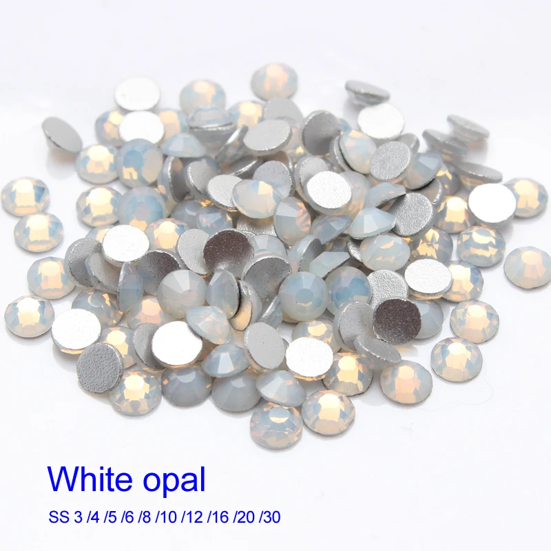 SS3-SS20 1440pcs/lot White Opal Nail RhinestonesFlat Back Non Hotfix Glitter Nail Stones,DIY 3d Nail Phones Decorations
SS3-SS20 1440pcs/lot White Opal Nail RhinestonesFlat Back Non Hotfix Glitter Nail Stones,DIY 3d Nail Phones Decorations