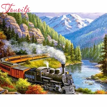 Diamond Painting Trein In De Bergen diamond painting Cross Stitch full drill spuare Rhinestone mosaic home decoration gift
Diamond Painting Trein In De Bergen diamond painting Cross Stitch full drill spuare Rhinestone mosaic home decoration gift