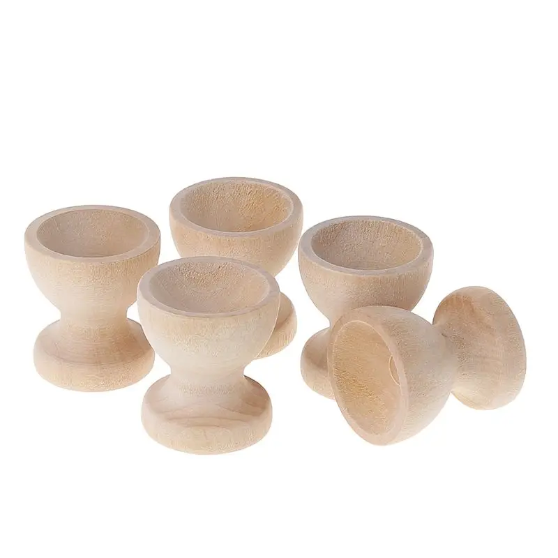 5PCS Nontoxic Simple Unpainted Portable Kitchen Tools Egg Cup Wood Storage Holders for Kitchen Decoration Eggs Hotel Restaurant
5PCS Nontoxic Simple Unpainted Portable Kitchen Tools Egg Cup Wood Storage Holders for Kitchen Decoration Eggs Hotel Restaurant