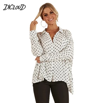 DICLOUD Printed Polka Dot Long Blouse Woman 2018 Irregular Long Sleeve Ladies Shirt Casual Loose Tops Female Plus Size Clothing
DICLOUD Printed Polka Dot Long Blouse Woman 2018 Irregular Long Sleeve Ladies Shirt Casual Loose Tops Female Plus Size Clothing
