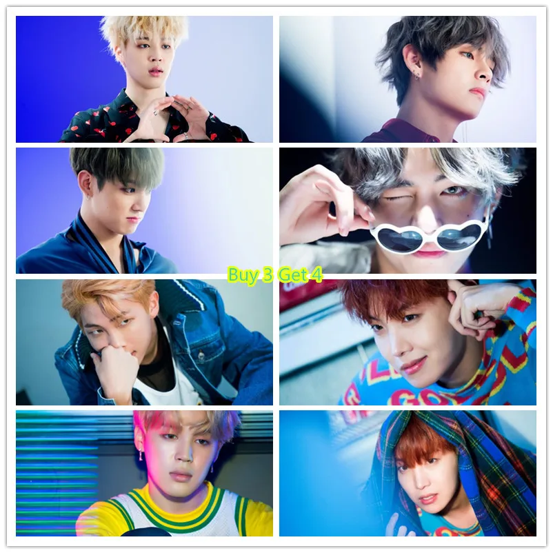 2018 of the latest BTS Poster Clear Image Wall Stickers Home Decoration Good Quality Prints White Coated Paper home art Brand
2018 of the latest BTS Poster Clear Image Wall Stickers Home Decoration Good Quality Prints White Coated Paper home art Brand