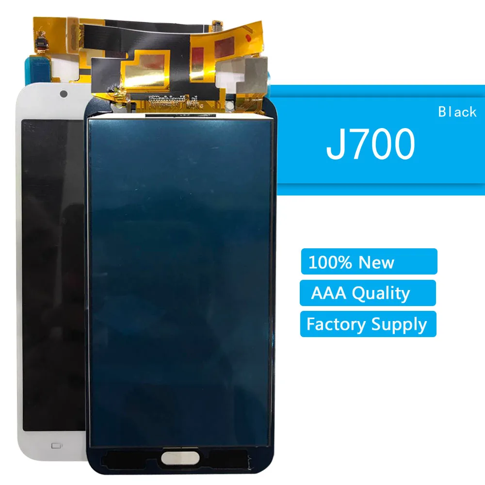 For Samsung J700 LCD for Galaxy J7 Display 2015 J700F J700M J700H LCD Display Digitizer Touch Screen Assembly White + Tools
For Samsung J700 LCD for Galaxy J7 Display 2015 J700F J700M J700H LCD Display Digitizer Touch Screen Assembly White + Tools