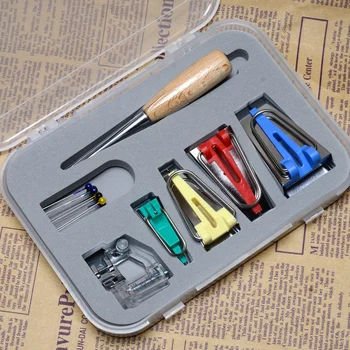 1set! DIY sewing quiling tool kit sewing patchwork tool for fabric bias binding tape makers clip atchwork accessories
1set! DIY sewing quiling tool kit sewing patchwork tool for fabric bias binding tape makers clip atchwork accessories