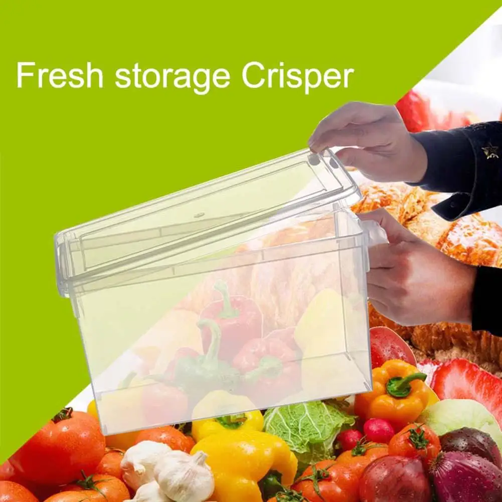 Transparent Fridge Fresh Storage Box Crisper Refrigerator Sealed Food Container kitchen accessories
Transparent Fridge Fresh Storage Box Crisper Refrigerator Sealed Food Container kitchen accessories