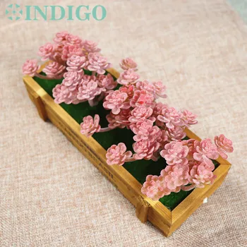 INDIGO (5 Plants+1Tray /set ) Bonsai Red Flowers Artificial Succulent Plant Plastic Flower Table DecorationFree Shipping
INDIGO (5 Plants+1Tray /set ) Bonsai Red Flowers Artificial Succulent Plant Plastic Flower Table DecorationFree Shipping