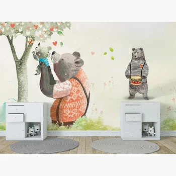 Kids Wall Paper Stickers Cartoon Bear Photo Wallpaper Mural Children's Room Papel De Parede Self Adhesive Vinyl / Silk Wallpaper
Kids Wall Paper Stickers Cartoon Bear Photo Wallpaper Mural Children's Room Papel De Parede Self Adhesive Vinyl / Silk Wallpaper