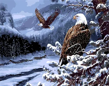 Flying eagle in the winter picture DIY digital Paintings Numbers Paint By Number Oil Painting pictures On cotton For room Decor
Flying eagle in the winter picture DIY digital Paintings Numbers Paint By Number Oil Painting pictures On cotton For room Decor