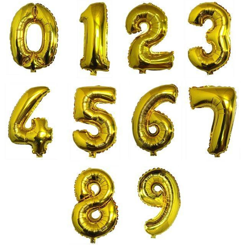 16 Inch Big Foil Birthday Balloons Air Helium Number Balloon Figures Happy Birthday Party Decorations Kid Baloons Birthday Balon
16 Inch Big Foil Birthday Balloons Air Helium Number Balloon Figures Happy Birthday Party Decorations Kid Baloons Birthday Balon