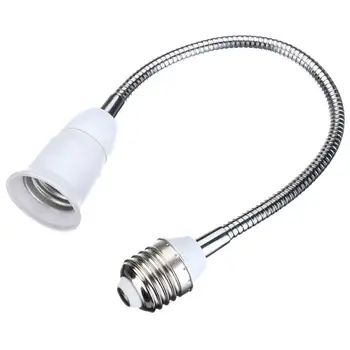 E27 LED Light Bulb Lamp Holder Flexible Extension 20/30/40/50/60cm Adapter Socket
E27 LED Light Bulb Lamp Holder Flexible Extension 20/30/40/50/60cm Adapter Socket