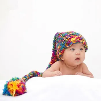 Newborn Baby Hat Photography Props Knitted Wool Colorful Soft Baby Hats 
Newborn Baby Hat Photography Props Knitted Wool Colorful Soft Baby Hats