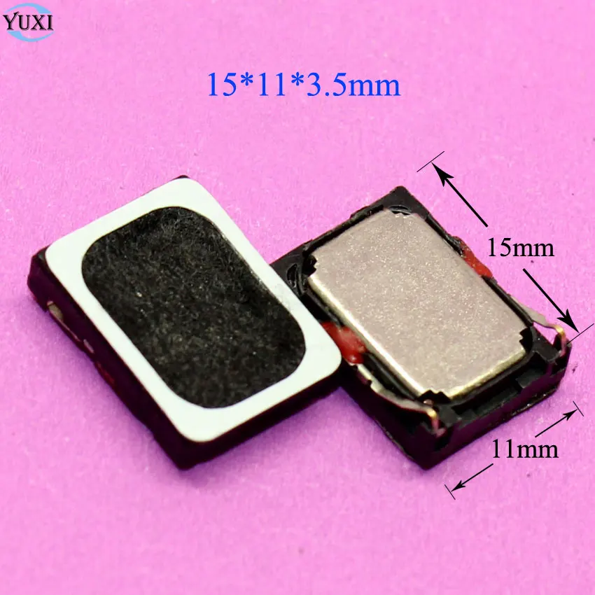 YuXi 2pcs Loud Speaker 15*11mm Buzzer Ringer 15x11 Loudspeaker for Nokia N8 N76 N73 N77 N81 N95 N96 for Huawei Honor 2 3C
YuXi 2pcs Loud Speaker 15*11mm Buzzer Ringer 15x11 Loudspeaker for Nokia N8 N76 N73 N77 N81 N95 N96 for Huawei Honor 2 3C