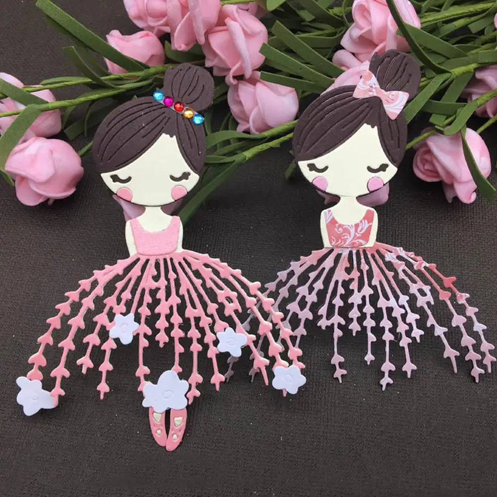 Dancing Ballet Girl Doll Die Cut Metal Cutting Dies DIY Scrapbook Making Cards paper craft Album Stencil punch art
Dancing Ballet Girl Doll Die Cut Metal Cutting Dies DIY Scrapbook Making Cards paper craft Album Stencil punch art