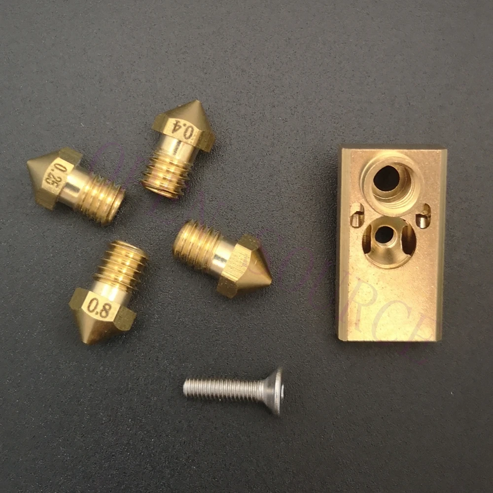 High Quality Olsson block Kit for Ultimaker 3 Ultimaker 2 + UM2 Extended 3D printer, Olsson Block Hotend Interchangeable nozzle
High Quality Olsson block Kit for Ultimaker 3 Ultimaker 2 + UM2 Extended 3D printer, Olsson Block Hotend Interchangeable nozzle