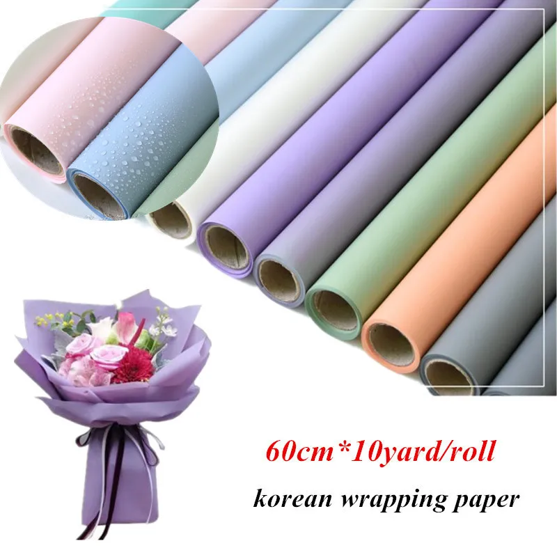 60cm*10yard Korean Fog Flower Wrapping Wedding Gift Clothing Star Craft Paper Copy Tissue Paper DIY Candy Colors Flower Wrapping
60cm*10yard Korean Fog Flower Wrapping Wedding Gift Clothing Star Craft Paper Copy Tissue Paper DIY Candy Colors Flower Wrapping