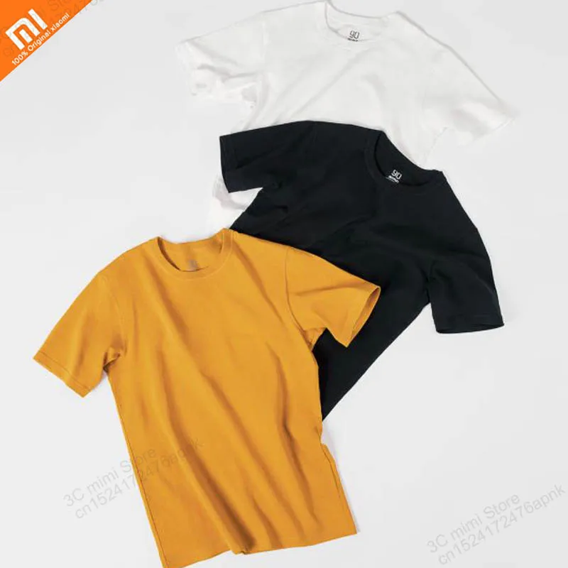 Original xiaomi Mijia 90 points cotton T-shirt cotton OE yarn heavy fabric simple for summer smart home
Original xiaomi Mijia 90 points cotton T-shirt cotton OE yarn heavy fabric simple for summer smart home
