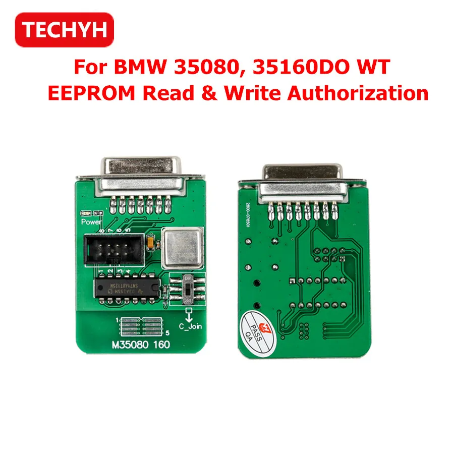 Yanhua Mini ACDP Module4 For BMW 35080, 35160DO WT EEPROM Read & Write Authorization with Adapters
Yanhua Mini ACDP Module4 For BMW 35080, 35160DO WT EEPROM Read & Write Authorization with Adapters