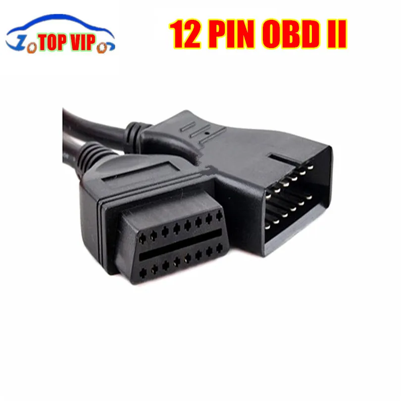 12 Pin 12Pin Male to OBD OBD2 OBDII DLC 16 Pin Female Car Diagnostic Tool Adapter Converter Cable For G-- M Vehicles
12 Pin 12Pin Male to OBD OBD2 OBDII DLC 16 Pin Female Car Diagnostic Tool Adapter Converter Cable For G-- M Vehicles