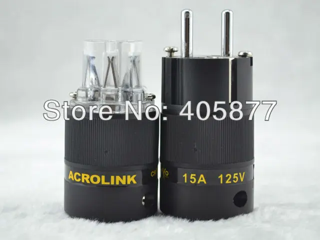 Acrolink FP-03Eu CRYO Audio Power Plug connectors power Adapter+IEC plug Acrolink FP-03Eu CRYO Audio Power Plug connectors power Adapter+IEC plug<br><br>Aliexpress