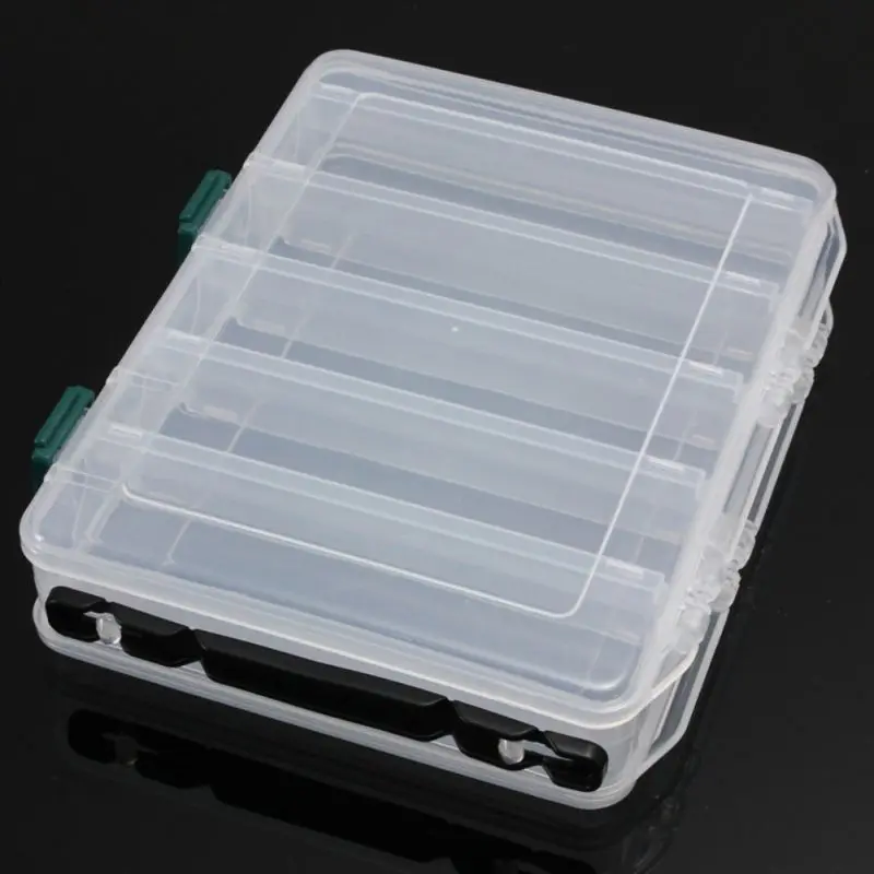 Outdoor fishing tool box 20 * 17 * 4.7cm plastic big space double-sided high-strength transparent visible drain hole
Outdoor fishing tool box 20 * 17 * 4.7cm plastic big space double-sided high-strength transparent visible drain hole
