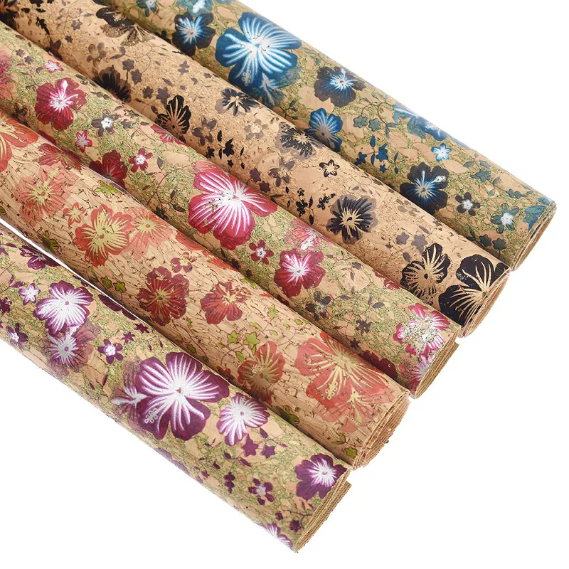 1 Yard Floral Printed Real Cork Quilting Fabric For Garment Bags Decoration DIY Sewing Craft Accessories Materials
1 Yard Floral Printed Real Cork Quilting Fabric For Garment Bags Decoration DIY Sewing Craft Accessories Materials