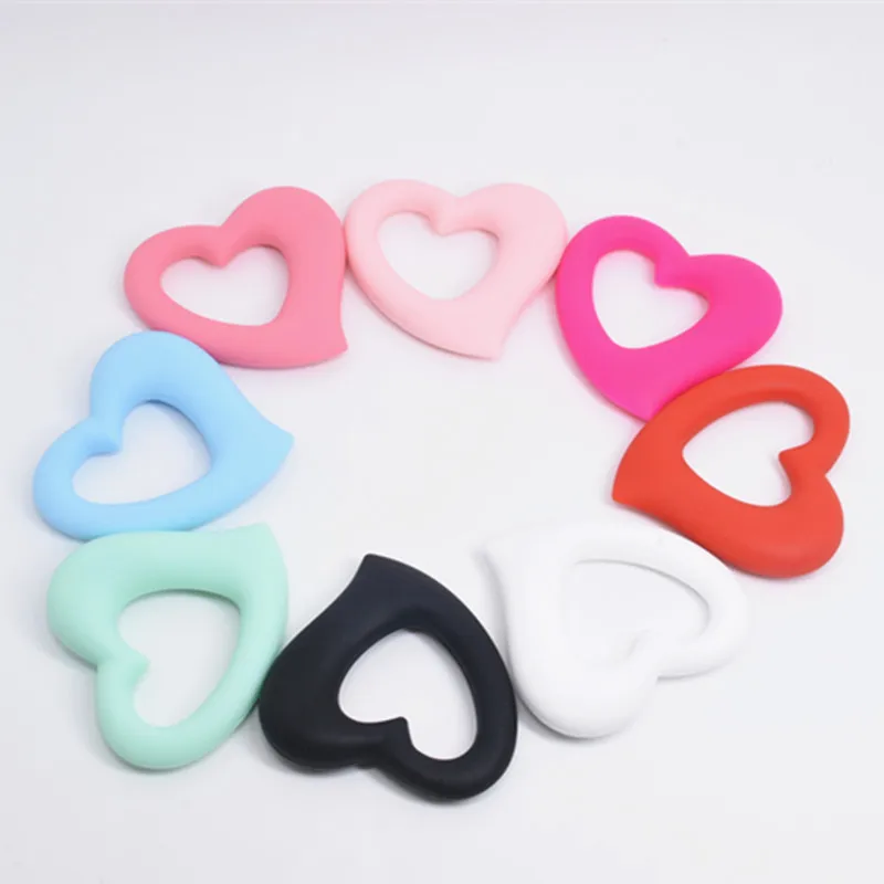 5 PCS Heart Shaped Silicone Baby Pendants BPA Free Baby Teething Beads BPA Free Baby Nursing Necklace Heart Pendant 8 Colors
5 PCS Heart Shaped Silicone Baby Pendants BPA Free Baby Teething Beads BPA Free Baby Nursing Necklace Heart Pendant 8 Colors