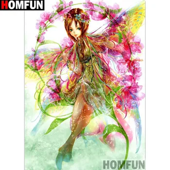 HOMFUN Full Square/Round Drill 5D DIY Diamond Painting "butterfly fairy" Embroidery Cross Stitch 5D Home Decor Gift A14637
HOMFUN Full Square/Round Drill 5D DIY Diamond Painting "butterfly fairy" Embroidery Cross Stitch 5D Home Decor Gift A14637