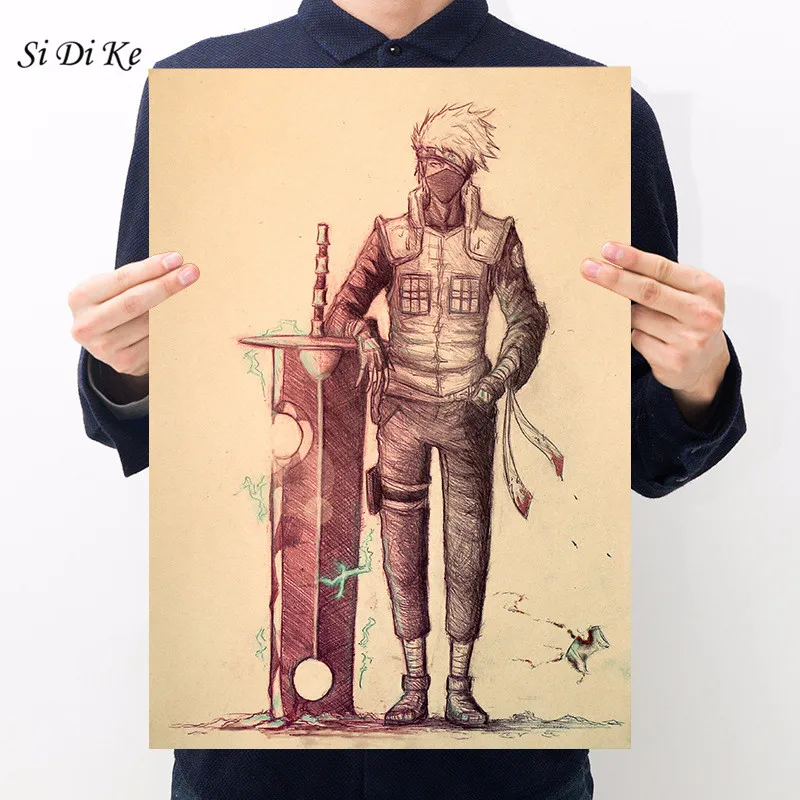 Si Di Ke Vintage Kraft Paper Japanese Anime Naruto Posters Naruto Anime Poster Coffee Shops Decorative Paintings Wall Stickers
Si Di Ke Vintage Kraft Paper Japanese Anime Naruto Posters Naruto Anime Poster Coffee Shops Decorative Paintings Wall Stickers