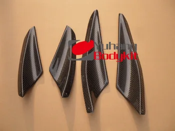 4pcs Varis Style Front Bumper Canards Splitter CF For EVOLUTION Evo 10 EVO X Carbon Fiber In Stock High quality
4pcs Varis Style Front Bumper Canards Splitter CF For EVOLUTION Evo 10 EVO X Carbon Fiber In Stock High quality