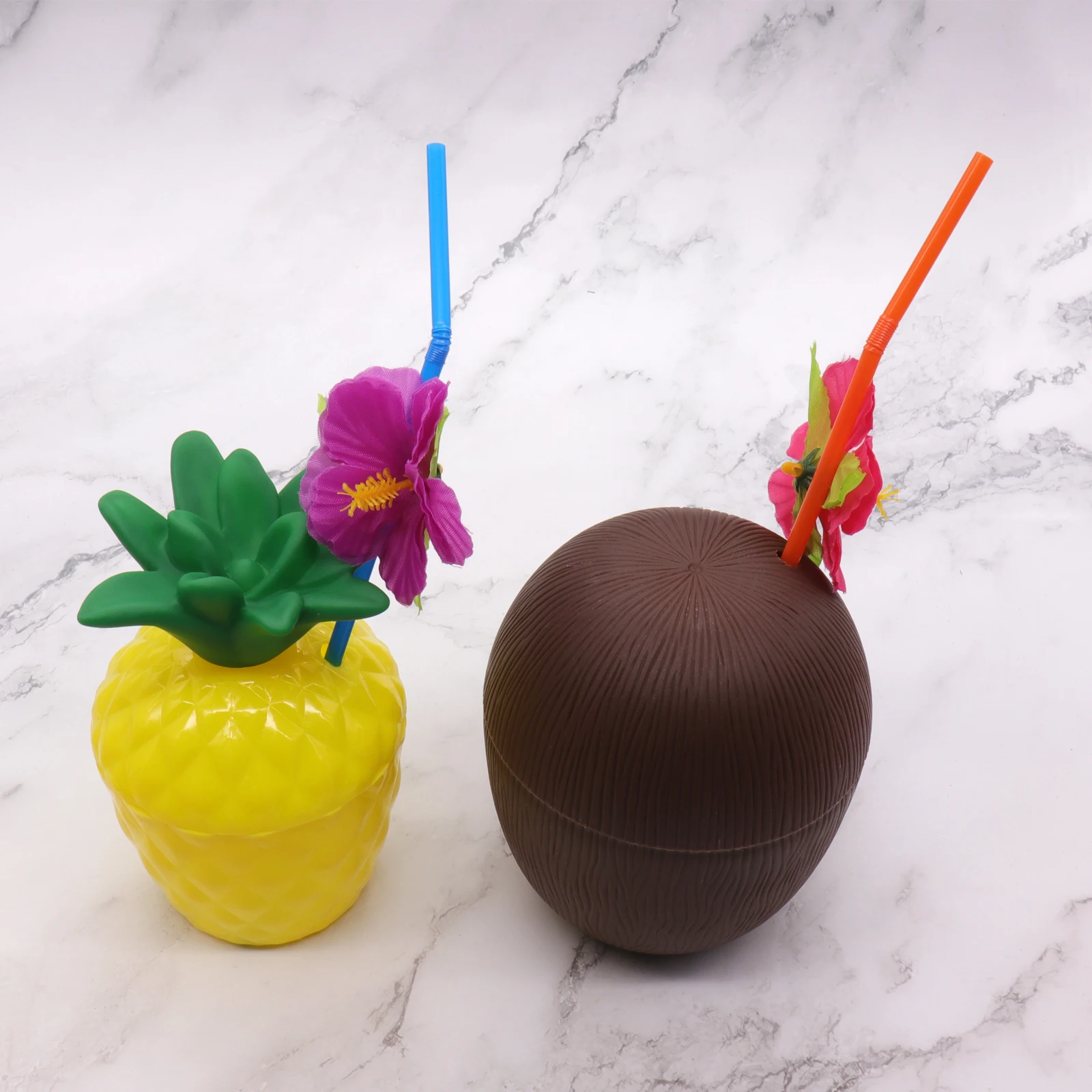 Summer party decoration Pineapple cup coconut cup Hawaii part straw plastic drinking cup festival party tableware supplies
Summer party decoration Pineapple cup coconut cup Hawaii part straw plastic drinking cup festival party tableware supplies