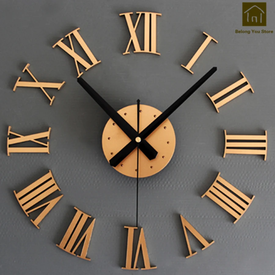 Acrylic Art Wall Clock Creative Europe Style 3d Living Room Digital Diy Wall Stickers Clock Horloge Mural Home Decor WKP166
Acrylic Art Wall Clock Creative Europe Style 3d Living Room Digital Diy Wall Stickers Clock Horloge Mural Home Decor WKP166