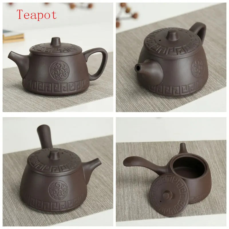 Genuine Yixing Zisha pot Original ore purple sand handmade teapot boutique Zisha pot gift
Genuine Yixing Zisha pot Original ore purple sand handmade teapot boutique Zisha pot gift