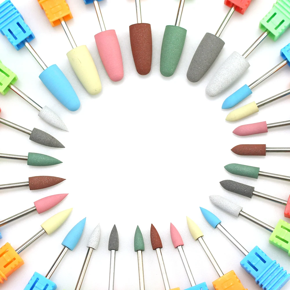28 Type 1Pcs Silicon Nail Drill Bit Electric Manicure Machine Burr Milling Cutter For Pedicure Cuticle Clean Files Tools
28 Type 1Pcs Silicon Nail Drill Bit Electric Manicure Machine Burr Milling Cutter For Pedicure Cuticle Clean Files Tools
