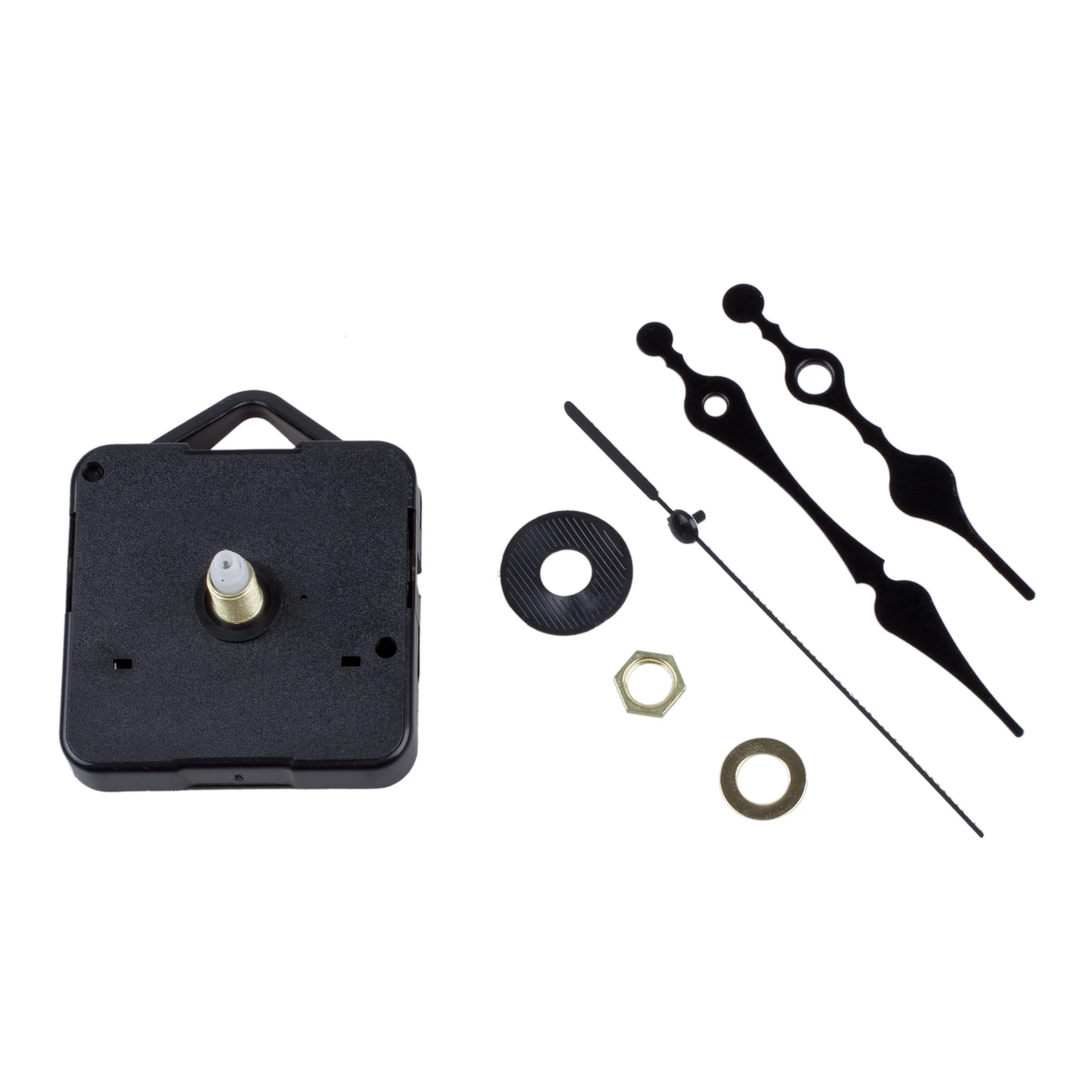 HOT SALE Clock Movement Mechanism with Black Hour Minute Second Hand DIY Tools Kit
HOT SALE Clock Movement Mechanism with Black Hour Minute Second Hand DIY Tools Kit