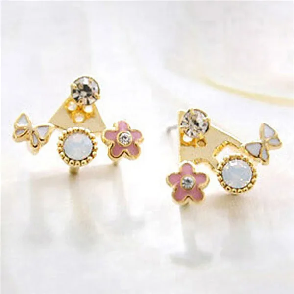 QCOOLJLY Elegant Jewelry Gift Sweety Crystal New-looking Ear Stud Earrings pendientes brincos For Women
QCOOLJLY Elegant Jewelry Gift Sweety Crystal New-looking Ear Stud Earrings pendientes brincos For Women
