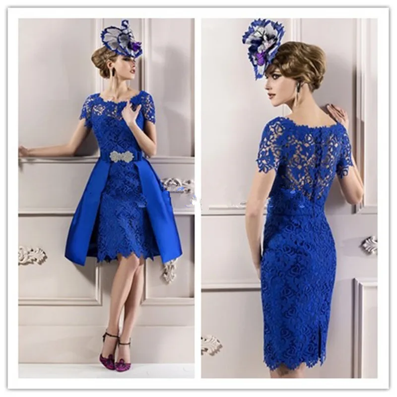 Blue Elegant Cocktail Dresses Sexy A Line Cocktail Dress Lace robe den cocktail Knee Length vestidos de coctel Short Prom Gowns
Blue Elegant Cocktail Dresses Sexy A Line Cocktail Dress Lace robe den cocktail Knee Length vestidos de coctel Short Prom Gowns