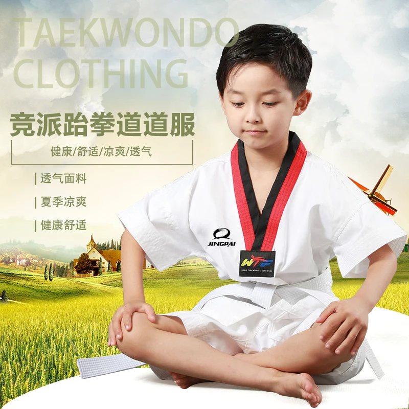 children Kids 100%cotton dobok Taekwondo fitness training Uniforms tae kwon do Long Sleeve kung fu Clothes 110-150cm
children Kids 100%cotton dobok Taekwondo fitness training Uniforms tae kwon do Long Sleeve kung fu Clothes 110-150cm