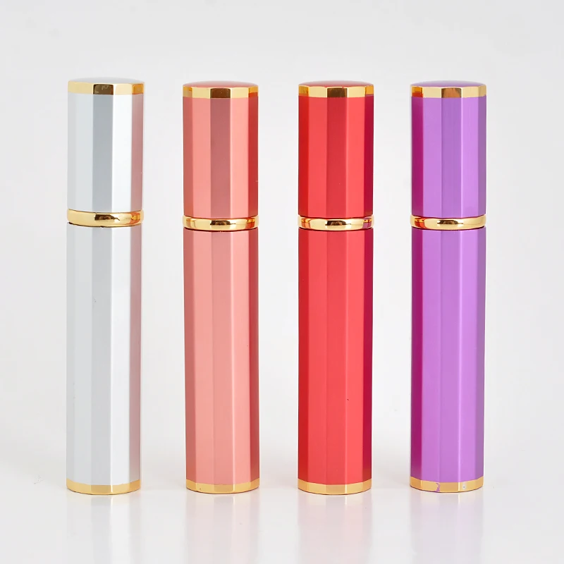 New Style 8ML Portable Glass Refillable Perfume With Atomizer Empty Aluminum Parfum Case For Traveler
New Style 8ML Portable Glass Refillable Perfume With Atomizer Empty Aluminum Parfum Case For Traveler