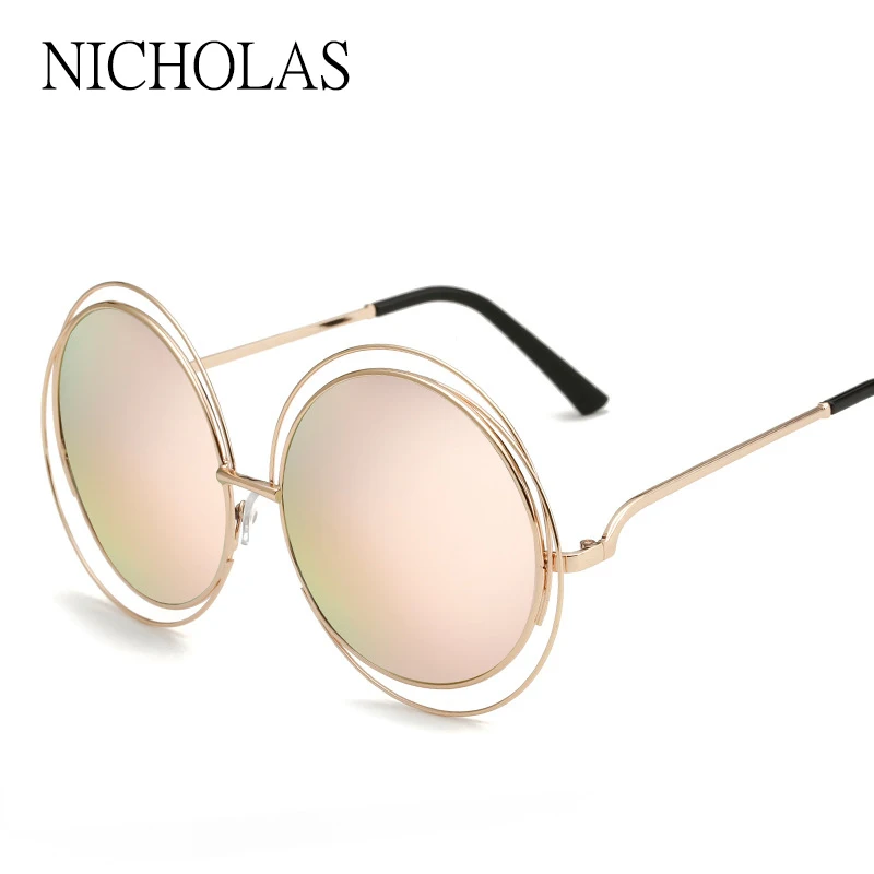 NICHOLAS Retro Round Women Sunglasses Women Brand Desiger Female Mirror Sun glasses Ladies Oculos De Sol Feminino Lunette Soleil
NICHOLAS Retro Round Women Sunglasses Women Brand Desiger Female Mirror Sun glasses Ladies Oculos De Sol Feminino Lunette Soleil
