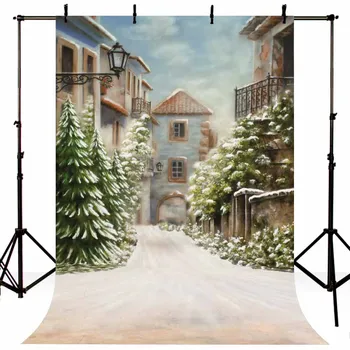 Customize Vinyl Photography Background Winter House Snowflakes Christmas Tree Children family Backdrops for Photo Studio
Customize Vinyl Photography Background Winter House Snowflakes Christmas Tree Children family Backdrops for Photo Studio